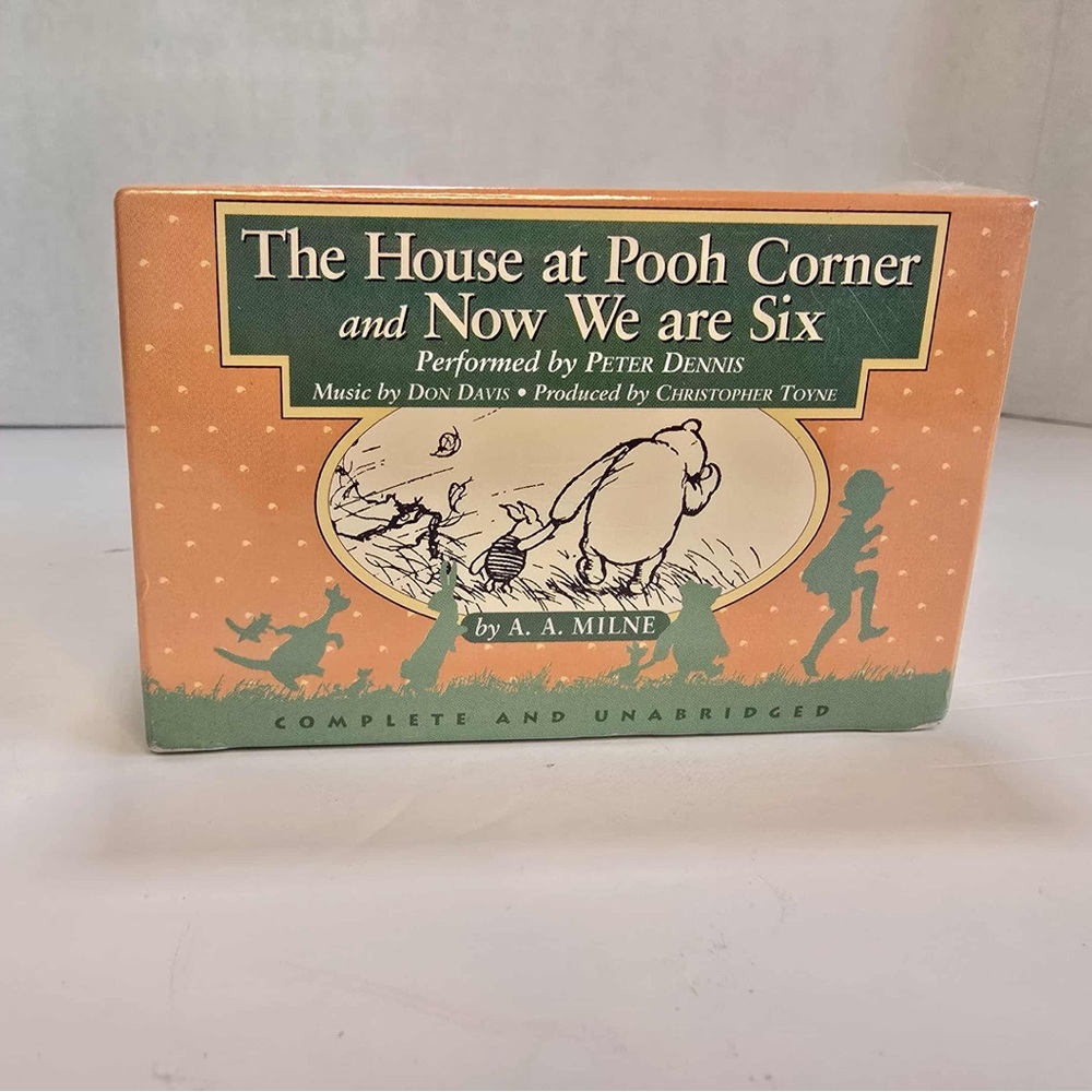 The House at Pooh Corner and Now We Are Six by Alan Alexander Milne Cassettes